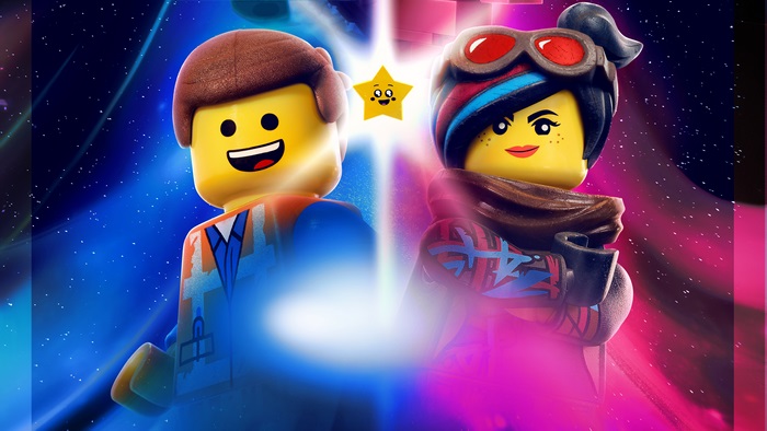 Emmet and Lucy from The Lego Movie 2