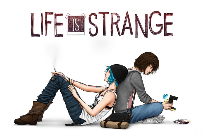 Chloe Price and Max Caulfield from Life is Strange