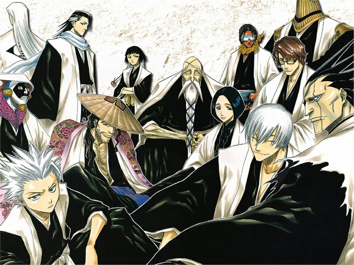 Group of Shinigami from Bleach