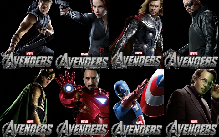 The Avengers Characters Montage