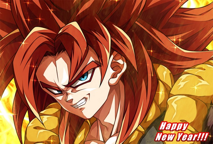 Gogeta SSJ4 from Dragon Ball Z