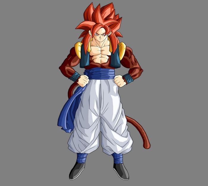 Gogeta Super Saiyan 4 from Dragon Ball