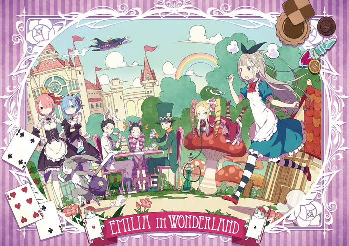 Emilia in Wonderland from Re:ZERO