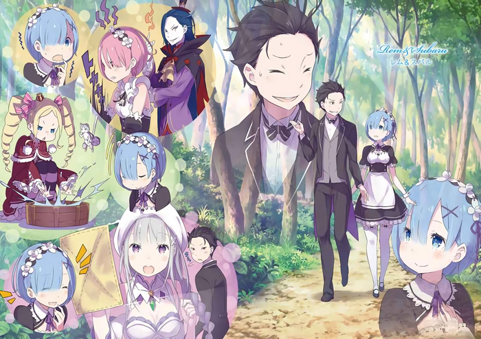 Rem & Subaru from Re:ZERO