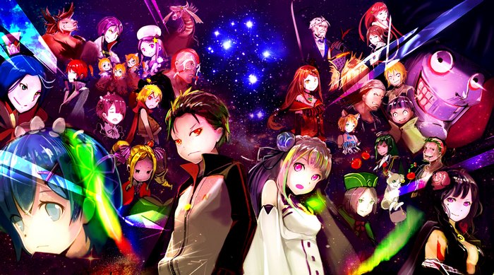 Re:ZERO Characters in Space