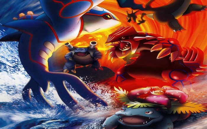 Epic Battle Featuring Charizard from Pokémon
