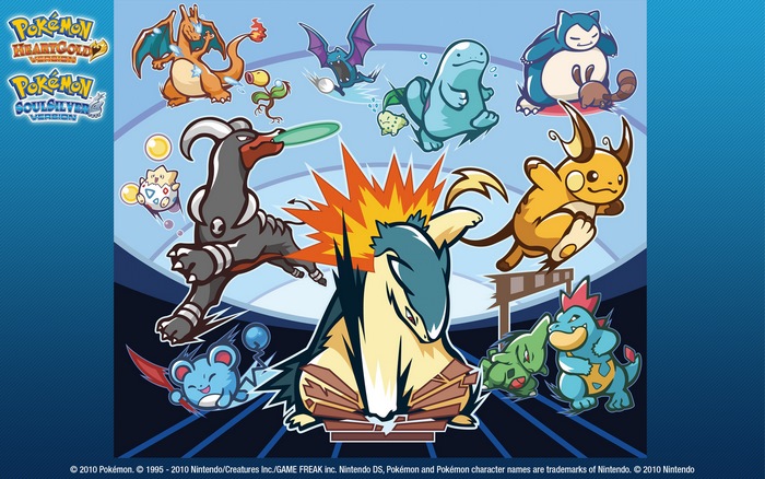 Pokemon HeartGold and SoulSilver characters
