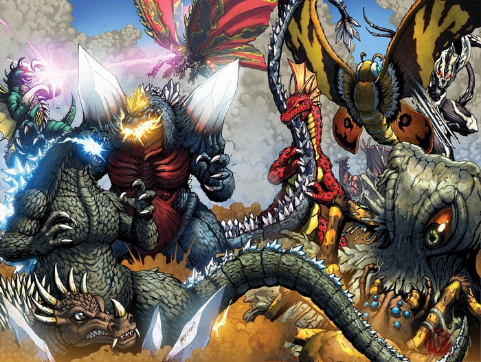 Godzilla and Kaiju Battle