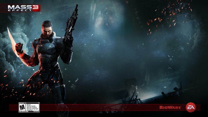 Commander Shepard from Mass Effect 3