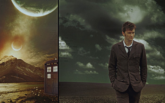 The Tenth Doctor from Doctor Who