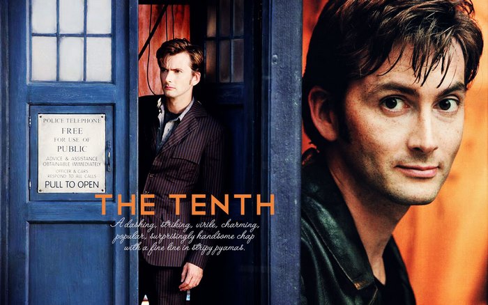 The Tenth Doctor from Doctor Who