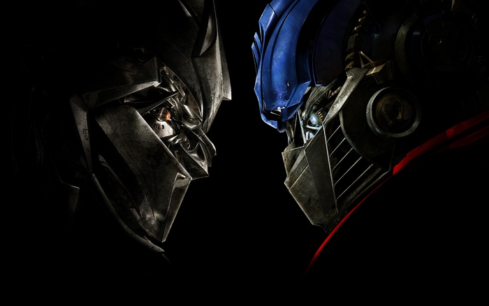 Optimus Prime and Megatron from Transformers
