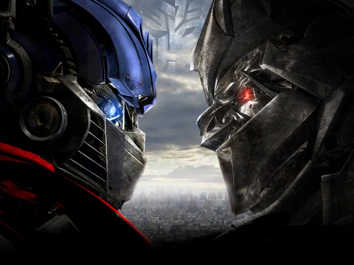 Optimus Prime and Megatron from Transformers