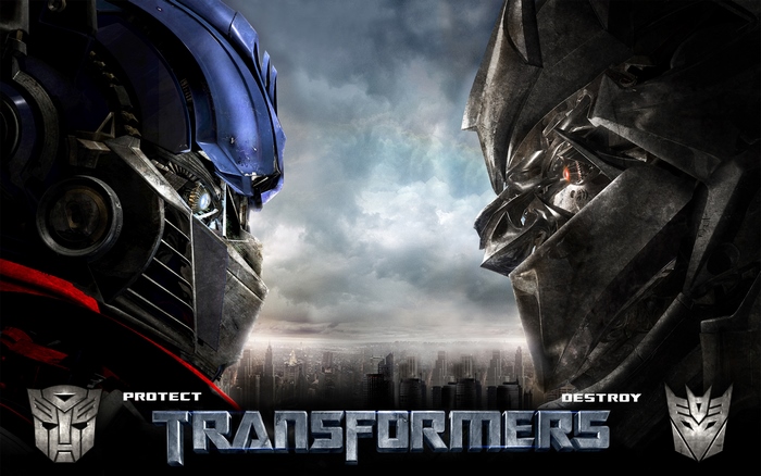 Optimus Prime and Megatron from Transformers