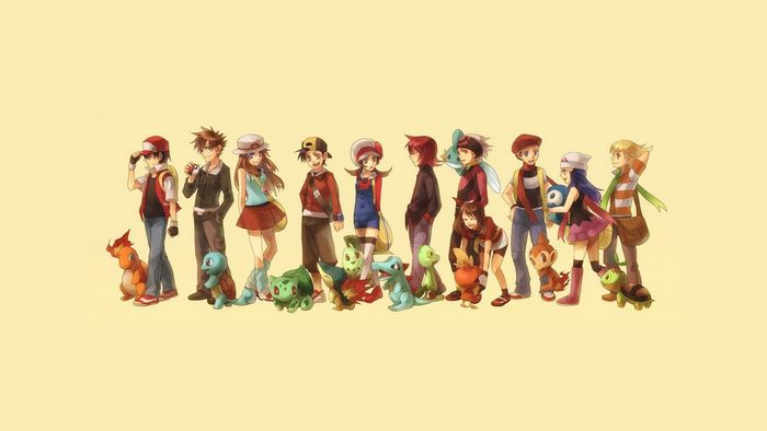 Pokémon Trainers and Starters