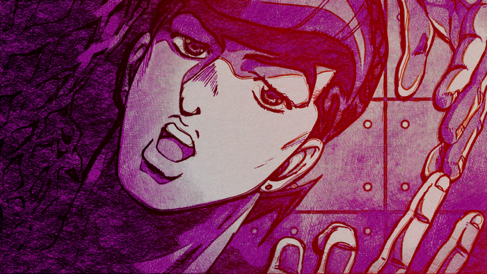 Josuke Higashikata from JoJo's Bizarre Adventure