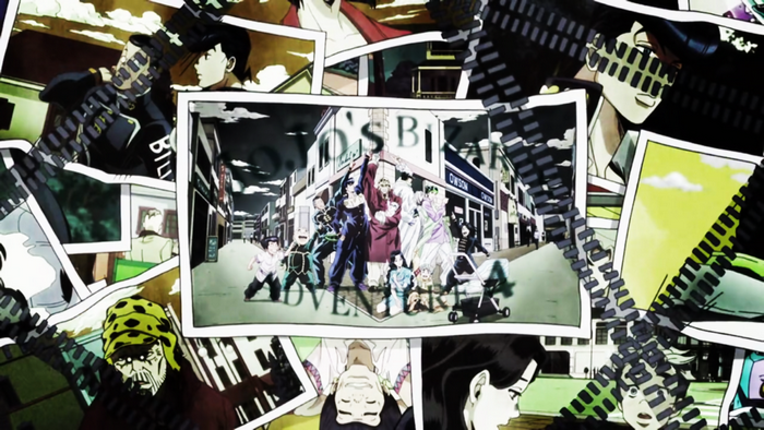 JoJo's Bizarre Adventure: Diamond is Unbreakable collage