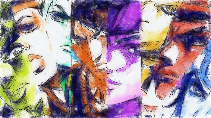 Josuke Higashikata from JoJo's Bizarre Adventure