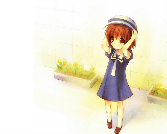 Ushio Okazaki from Clannad