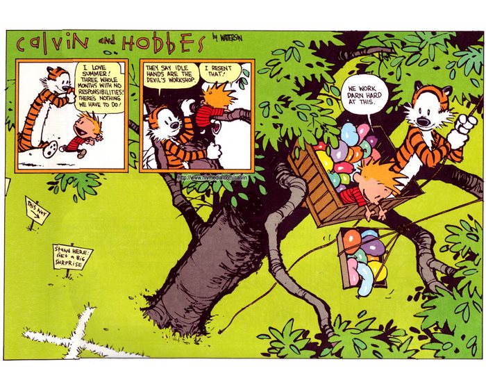 Calvin and Hobbes by Watterson