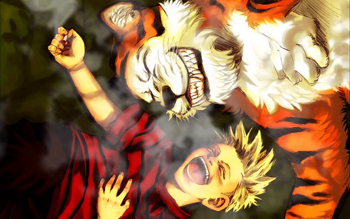 Hobbes attacking Calvin