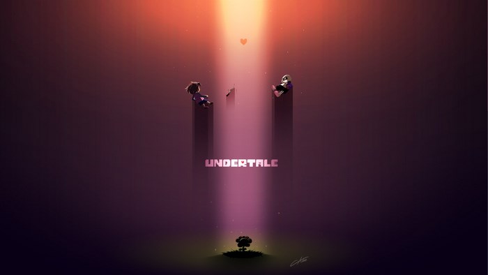Frisk and Sans from Undertale