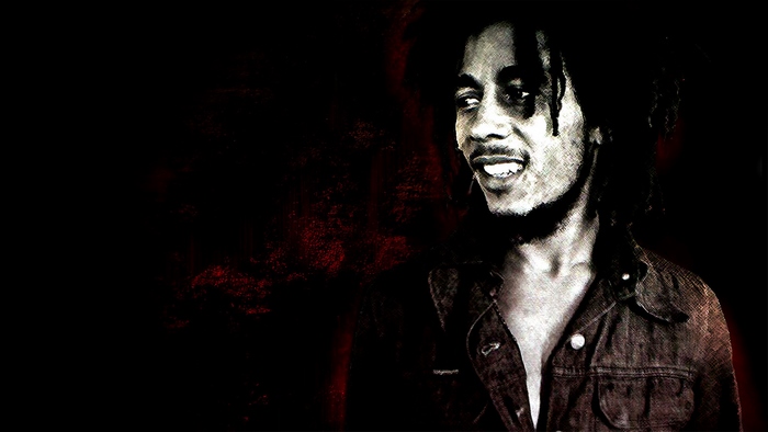Bob Marley portrait