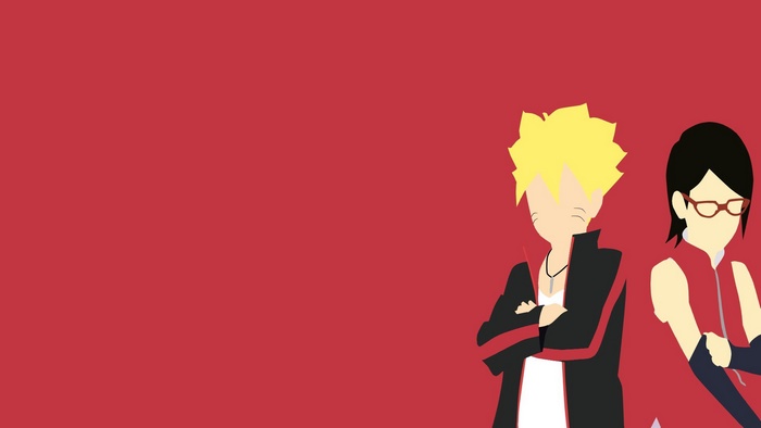 Boruto and Sarada from Boruto: Naruto Next Generations