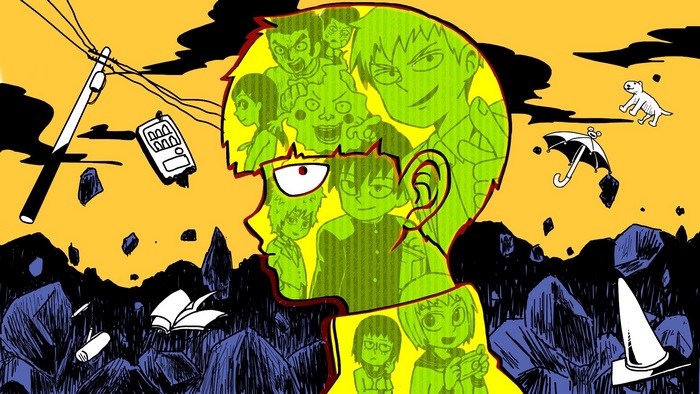 Mob Psycho 100 Shigeo Kageyama Collage