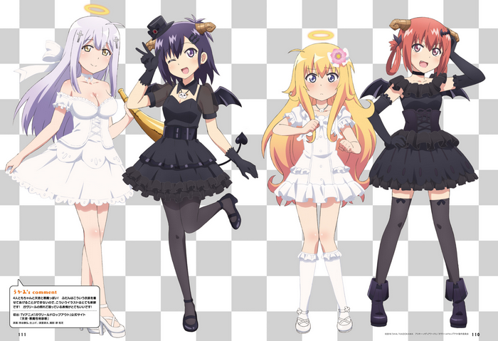 Satanichia Kurumizawa McDowell and friends from Gabriel Dropout