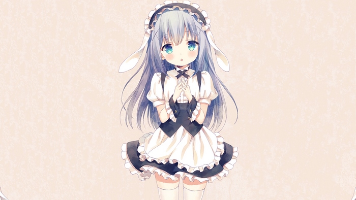 Chino Kafū from Is the Order a Rabbit?