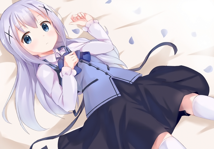 Chino Kafū from Is the Order a Rabbit?