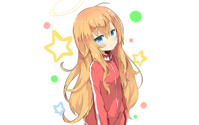 Taiga Aisaka with Halo and Stars