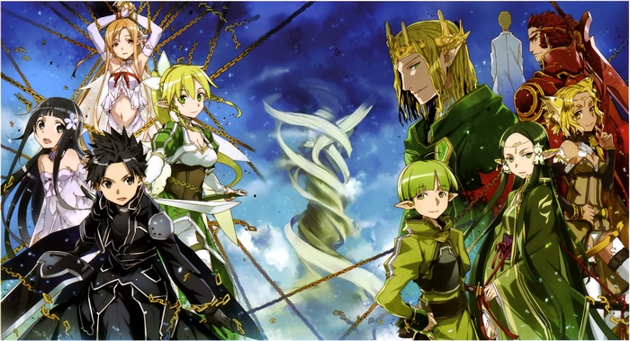 Characters from Sword Art Online: Alicization War of Underworld