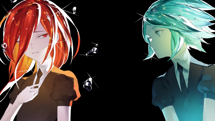 Phosphophyllite from Houseki no Kuni