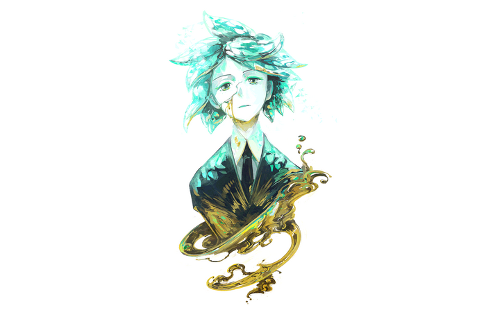 Phosphophyllite from Houseki no Kuni