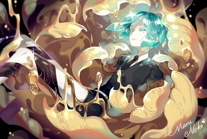 Phosphophyllite from Houseki no Kuni