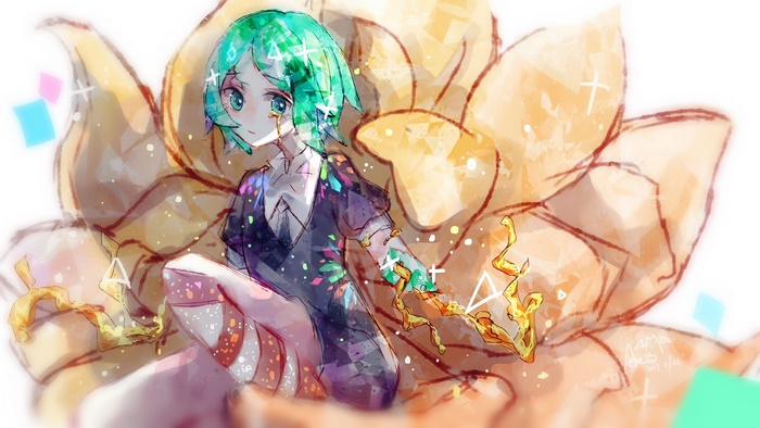 Phosphophyllite from Houseki no Kuni