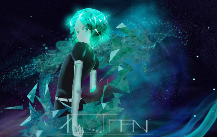Phosphophyllite from Houseki no Kuni