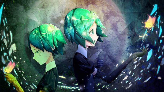 Phosphophyllite from Houseki no Kuni