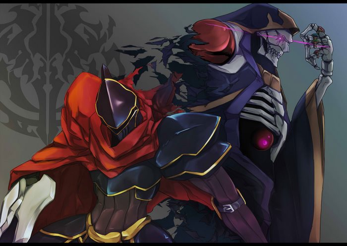 Ainz Ooal Gown and warrior from Overlord