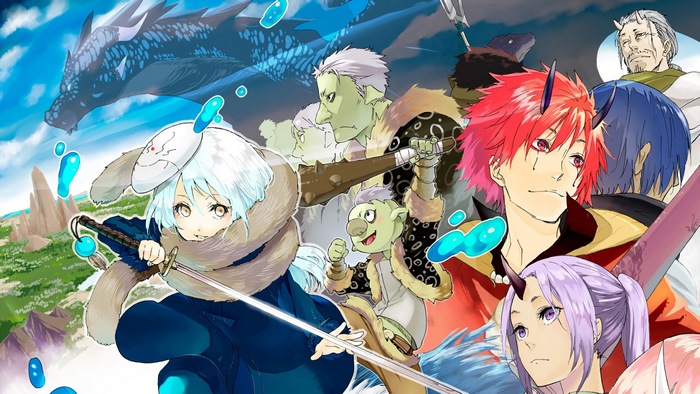 Rimuru Tempest and friends from That Time I Got Reincarnated as a Slime