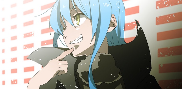 Rimuru Tempest Smirking in Dark Coat