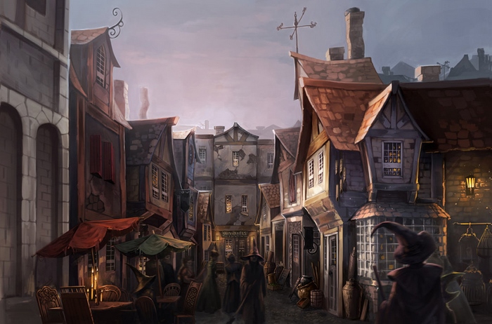 Diagon Alley from Harry Potter