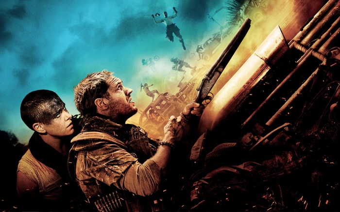 Max Rockatansky and Furiosa from Mad Max: Fury Road