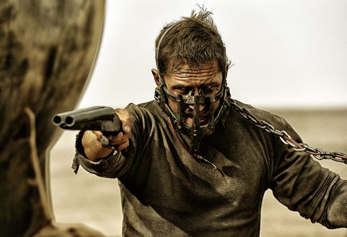 Tom Hardy as Max Rockatansky from Mad Max