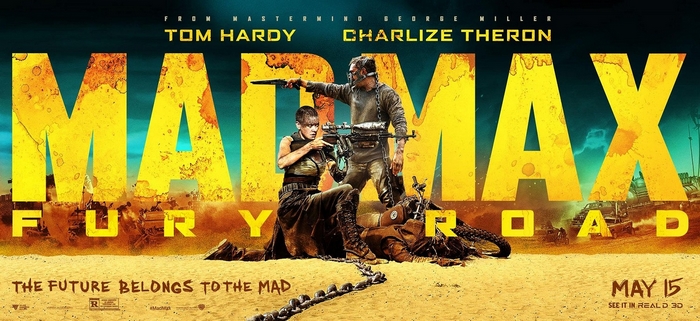 Mad Max: Fury Road Poster with Tom Hardy and Charlize Theron