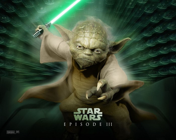 Yoda from Star Wars Episode III
