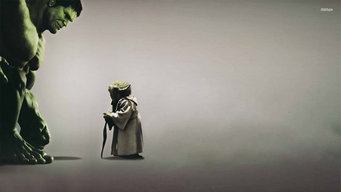 Hulk and Yoda