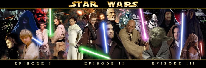 Star Wars Episodes I, II, and III characters